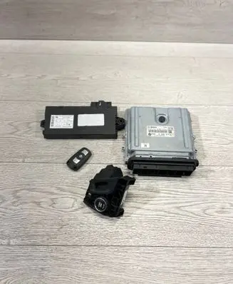 BMW X5 E70 Engine ECU kit and lock set 8506574 0281016183 030048466