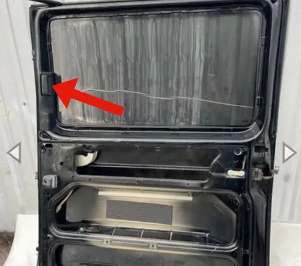 Volkswagen Transporter - Caravelle T5 Sliding door interior handle 7H0843642D