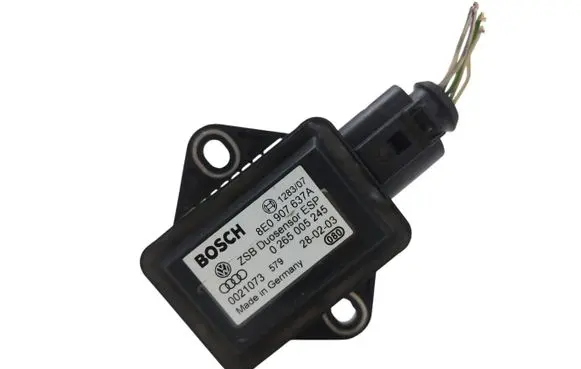 Audi A4 S4 B6 8E 8H ESP acceleration yaw rate sensor 8E0907637A 0265005245 0021073