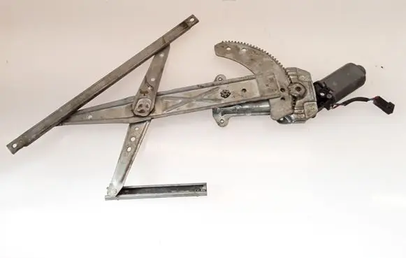Front door window regulator with motor