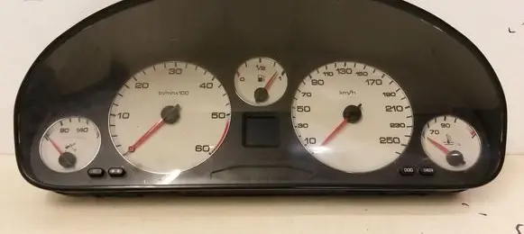 Peugeot 607 Speedometer (instrument cluster) 9648444280