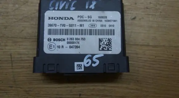 Honda Civic IX Parking PDC control unit/module 39670TV0G011M1