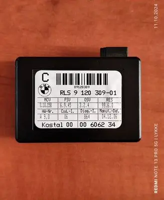 BMW 5 E60 E61 Rain sensor 9120309 09120309 00606234