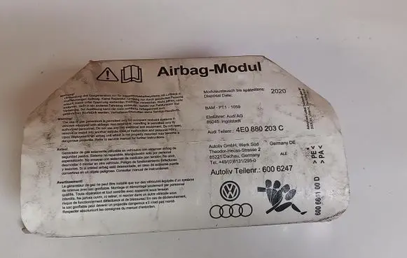 Audi A8 S8 D3 4E Passenger airbag 4E0880203C