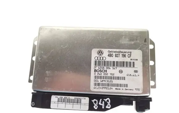 Audi A6 S6 C5 4B Gearbox control unit/module 4B0927156CF 0260002702 ZF6058006167