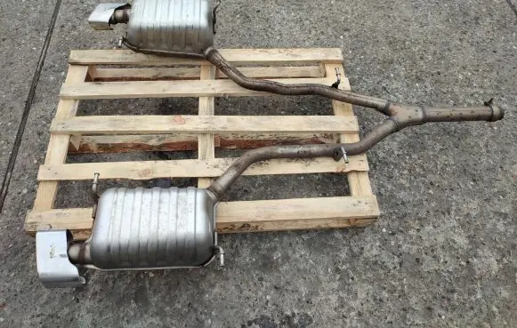 Mercedes-Benz SLK R172 Rear muffler/silencer tail pipe 