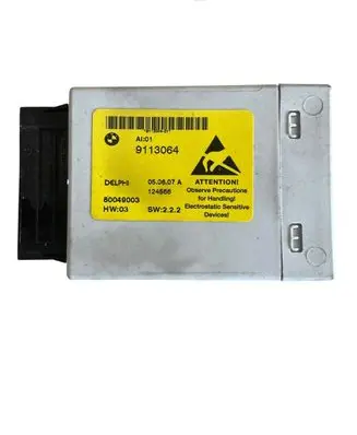 BMW 5 E60 E61 Center console control module 9113064 124566 80049003