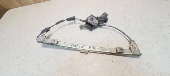 Front door window regulator with motor
