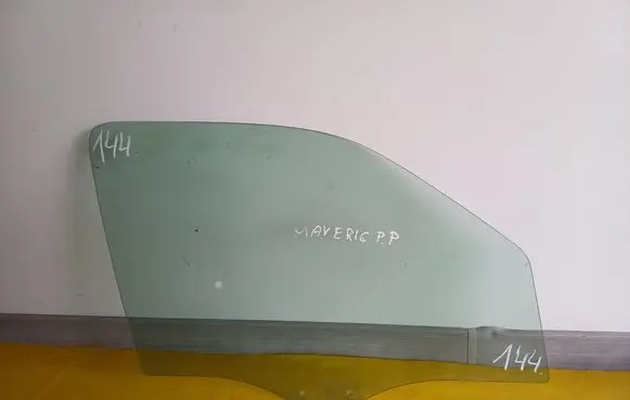 Ford Maverick Front door window glass four-door
