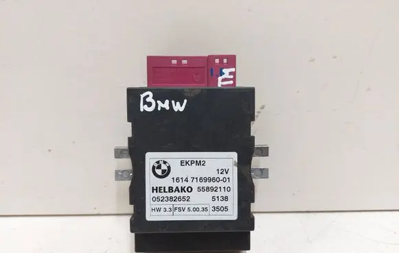 Fuel injection pump control unit/module