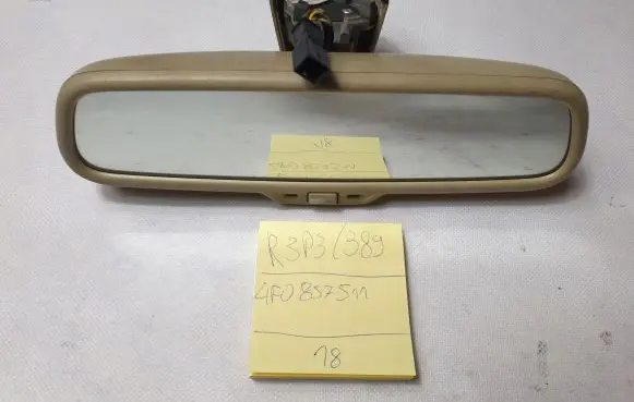 Audi A6 S6 C6 4F Rear view mirror (interior) 4F0857511