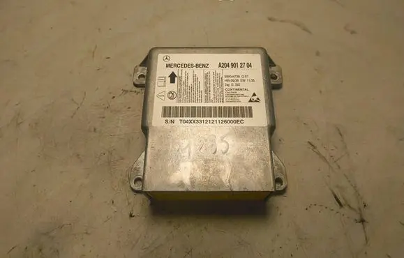 Mercedes-Benz C W204 Airbag control unit/module A2049012704 5WK44739