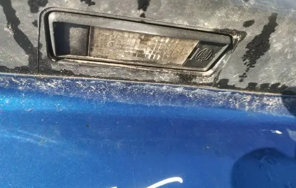 Number plate light