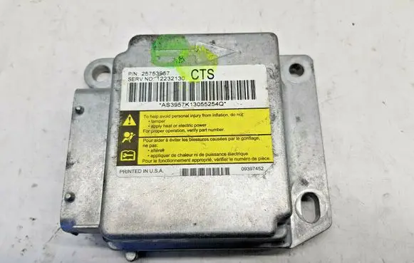 Cadillac CTS Airbag control unit/module 25753957 nr1529