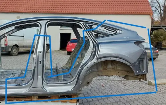Audi Q4 Sportback e-tron Rear quarter panel 
