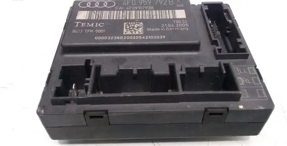 Audi A6 S6 C6 4F Door control unit/module 4F0959792B