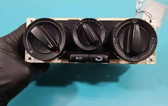 Climate control/heater control trim