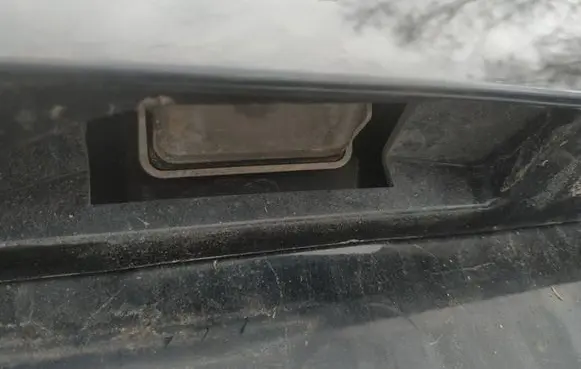 Mazda CX-7 Number plate light