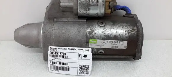 Mercedes-Benz E W211 Starter motor 0051517701