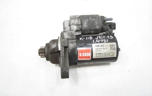 Volkswagen Jetta VI Starter motor 02Z911023E 23072012 0001121408