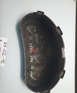 Peugeot 206 Speedometer (instrument cluster) 555000301202