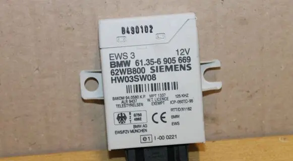 BMW 3 E46 Immobilizer control unit/module 61356905669