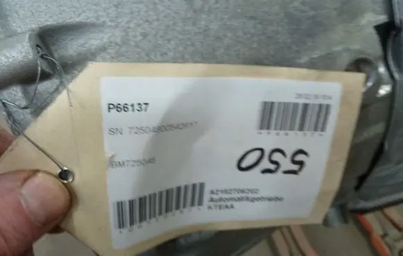Mercedes-Benz X-class W470 Automatic gearbox 72504800542617KG