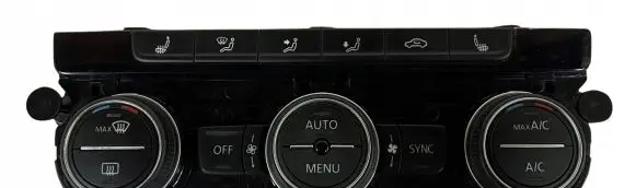 Volkswagen Golf VII Climate control unit 5G0907044CF