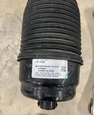 Mercedes-Benz GLE W167 Rear air suspension bag/shock absorber A1673200025