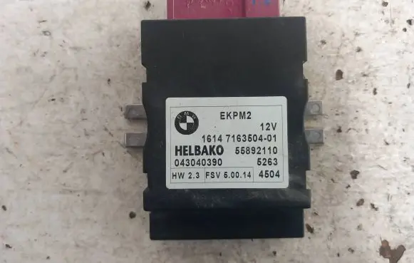 BMW 5 E60 E61 Fuel injection pump control unit/module 7163504 043040390 55892110