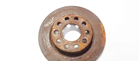 Audi A4 S4 B6 8E 8H Rear brake disc neventiliuojamas