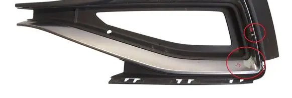 Volkswagen Passat Alltrack Front bumper lower grill 3G0853665P