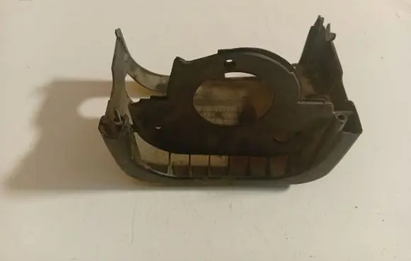 Steering wheel column trim