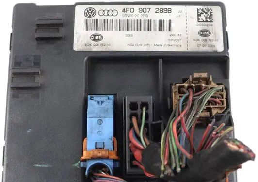 Audi A6 S6 C6 4F Comfort/convenience module 4F0907289B 4F0910289B 5DK00876233