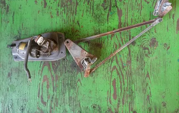 Citroen Berlingo Front wiper linkage and motor 9621014480