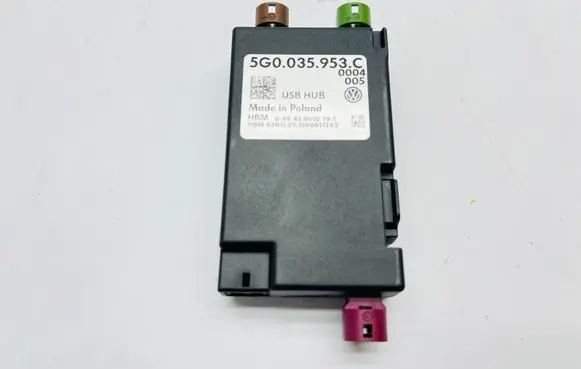 Volkswagen PASSAT B8 USB control unit 5G0035953C 099410010191