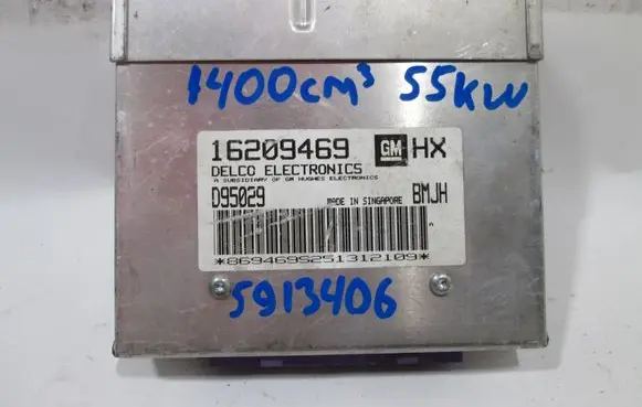 Opel Combo B Engine control unit/module 16209469 D95029
