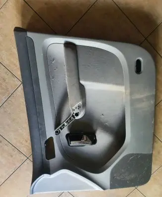 Front door card panel trim