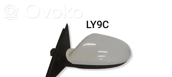 Audi A6 C7 Front door electric wing mirror E1021143