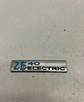 Renault Zoe Manufacturers badge/model letters 