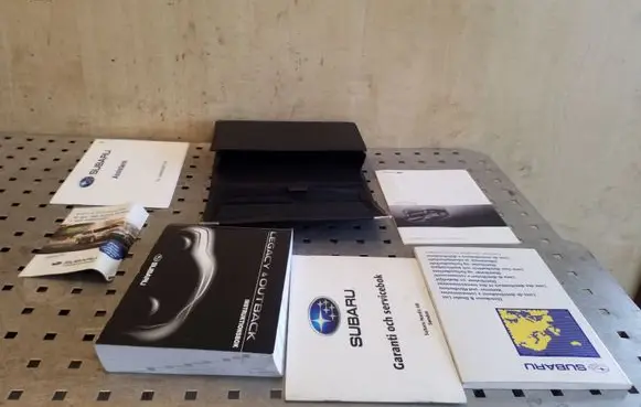 Subaru Outback User manual 