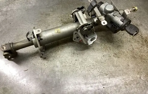 Steering wheel axle