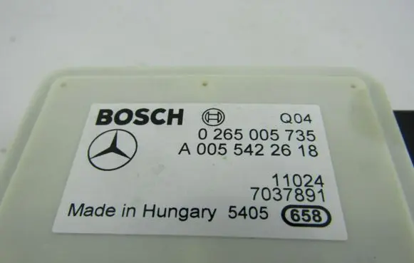 Mercedes-Benz E W212 ESP acceleration yaw rate sensor 0265005735