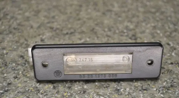 BMW 5 E34 Number plate light 63261378058 24215