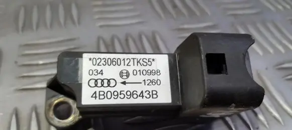 Audi A6 S6 C5 4B Airbag deployment crash/impact sensor 4B0959643B 02306012TKS5
