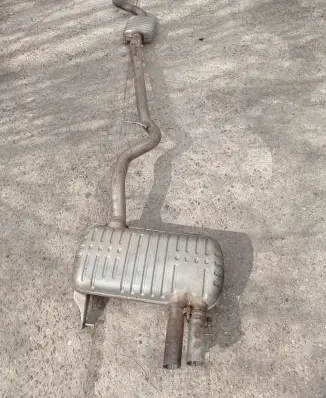 BMW 3 E90 E91 Muffler/silencer 7796011 2140502