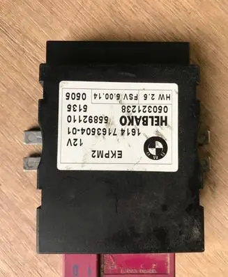 BMW 5 E60 E61 Fuel injection pump control unit/module 7163504 050321238 55892110