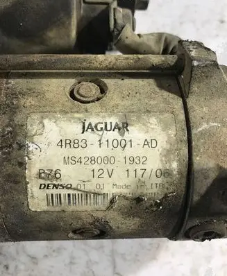 Jaguar S-Type Starter motor 4R8311001AD MS4280001932