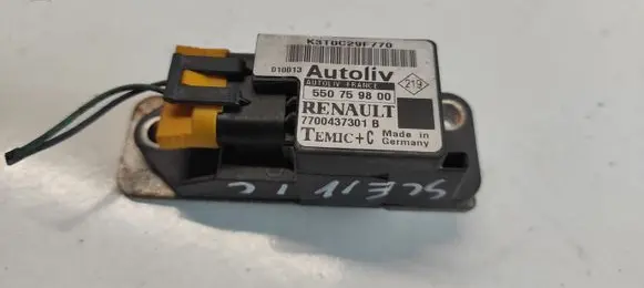Renault Scenic I Airbag deployment crash/impact sensor 550759800 7700437301B