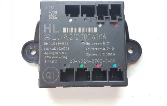 Mercedes-Benz E W212 Door control unit/module A2129004106